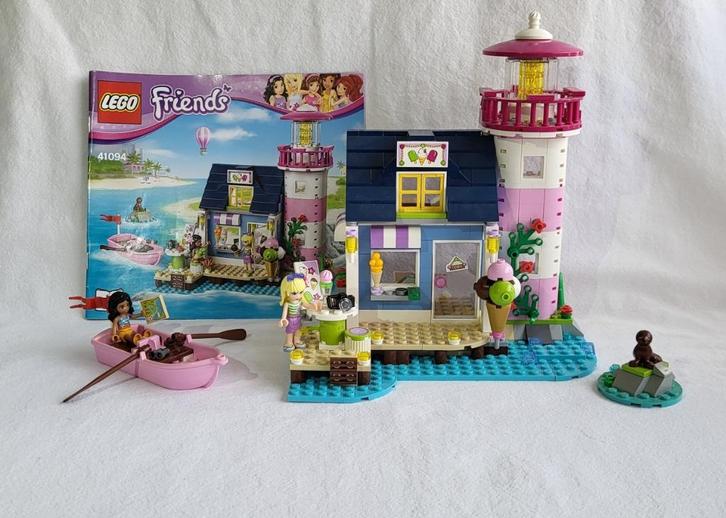 Lego friends 41094 Heartlake vuurtoren - volledig met boekje, Kinderen en Baby's, Speelgoed | Duplo en Lego, Zo goed als nieuw