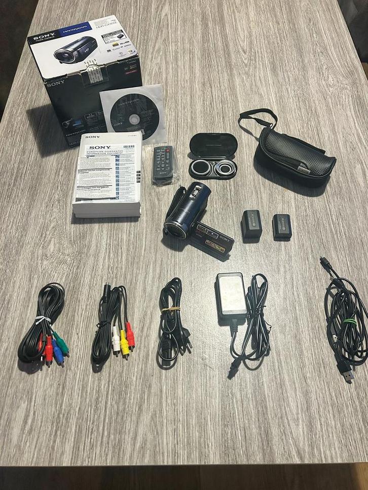 Sony Handycam camcorder – compleet met accessoires, Audio, Tv en Foto, Actiecamera's, Zo goed als nieuw, Sony, Ophalen