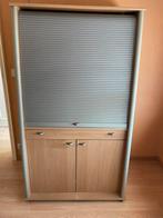 Bureaukast met rolluik, Huis en Inrichting, Ophalen, Gebruikt, 50 tot 100 cm, 150 tot 200 cm