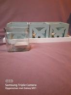 Kaarsenhouder/ vlindermotief, Enlèvement, Neuf