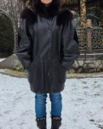 Manteau en cuir et fourrure, Vêtements | Femmes, Vestes | Hiver, Enlèvement ou Envoi