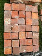 Loten authentieke terracotta tegels, Doe-het-zelf en Bouw, Ophalen, Gebruikt, Keramiek, Minder dan 20 cm