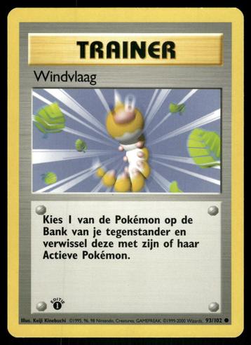 Gust of Wind 93/102 - Base (1st edition) (NL) (NM) beschikbaar voor biedingen