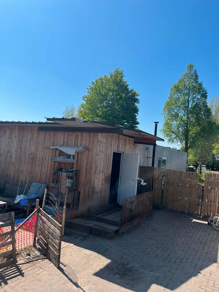 Woonunit voor tijdelijke bewoning, Doe-het-zelf en Bouw, Bouwketen en Schaftketen, Gebruikt, Ophalen