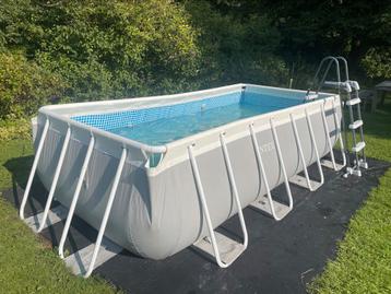 Zwembad 4x2m Intex met filter en ladder, 1m20 diep beschikbaar voor biedingen