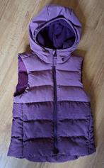 Quechua bordeaux bodywarmer met kap 103-112, Jongen of Meisje, Ophalen of Verzenden, Zo goed als nieuw, Quechua, Decathlon