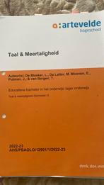 Taal en meertaligheid artevelde lager onderwijs, Boeken, Ophalen of Verzenden