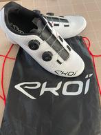 Fietsschoenen Ekoï - Wit - Maat 46 (EU maat), Sport en Fitness, Wielrennen, Ophalen, Zo goed als nieuw, Schoenen