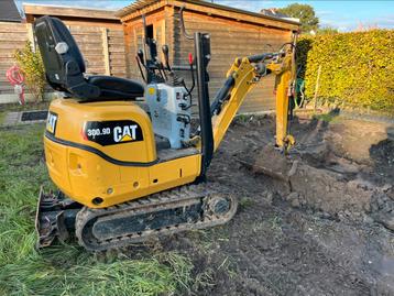 Minigraver  cat 300.9 d beschikbaar voor biedingen
