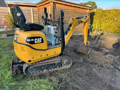 Minigraver  cat 300.9 d, Zakelijke goederen, Machines en Bouw | Kranen en Graafmachines, Graafmachine, Ophalen