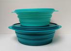 Tupperware™ « Set Mini-Max » 1,5 et 2 liter - blauw en groen, Verzenden, Nieuw, Groen, Bus of Trommel