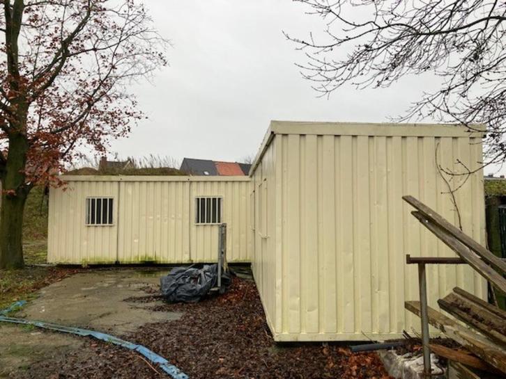 bureelcontainers werf, Articles professionnels, Machines & Construction | Ascenseurs, Échafaudages & Échelles, Enlèvement ou Envoi