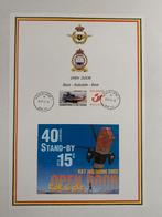 First Day Card 40SQN Koksijde Sea King zeldzame postzegel !, Enlèvement ou Envoi, Armée de l'air, Autres types