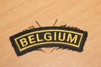 ABL Insigne de manche "BELGIUM", Envoi, Armée de terre, Emblème ou Badge