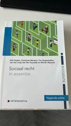 Dirk Leysen - Sociaal recht in essentie, Boeken, Ophalen of Verzenden, Zo goed als nieuw, Nederlands, Dirk Leysen; Jan Van Looij; Werner Wijnants; Ilse Van Puyveld...