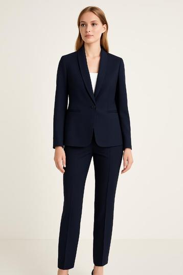 MARCY Paris damespak – marineblauw – maat 44 – NIEUW met lab beschikbaar voor biedingen