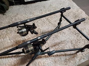 2x Shimano Tribal Stalker 9ft. 3lb  beschikbaar voor biedingen