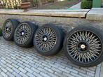 4 borrani banden met velg, Auto-onderdelen, Banden en Velgen, Ophalen, 17 inch, Band(en), Personenwagen