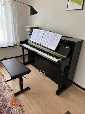 Piano CS9 akoestisch digitaal, Muziek en Instrumenten, Piano's, Ophalen, Zwart, Piano, Digitaal