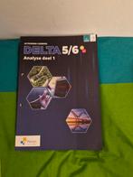 Delta 5/6 analyse deel 1 spiksplinternieuwe, Boeken, Ophalen, Zo goed als nieuw