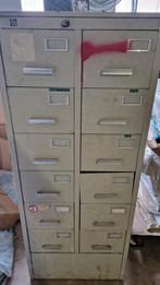 Armoire casiers  métallique vintage à restaurer, Huis en Inrichting, Kasten | Lockerkasten, Ophalen of Verzenden, Zo goed als nieuw