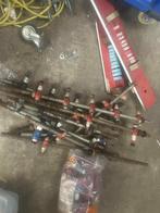 Houten kicker mannnekes, Ophalen, Gebruikt