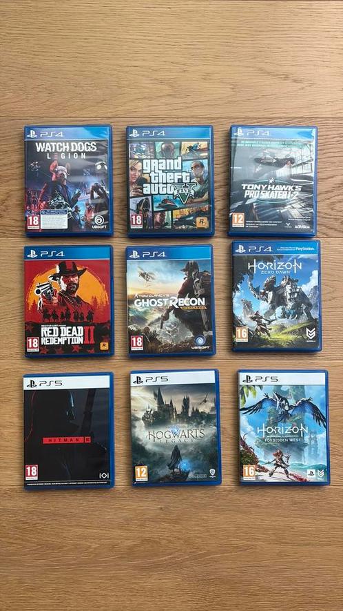 PS4/PS5-spellen, Games en Spelcomputers, Games | Sony PlayStation 5, Zo goed als nieuw, Ophalen