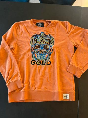 Black and Gold koraaloranje trui. Maat L. Zeer goede staat. beschikbaar voor biedingen