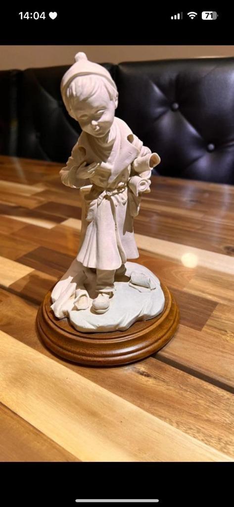 Beeld Aldo Bonini – Italiaans porselein in Capodimonte-stijl, Antiek en Kunst, Curiosa en Brocante, Ophalen