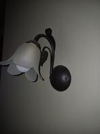 Muurverlichting bloemen bijpassende luster staat ook te koop, Huis en Inrichting, Ophalen
