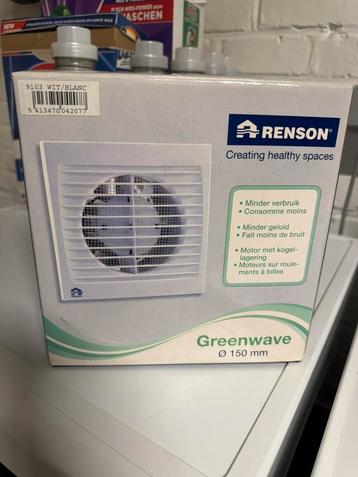 Renson 150mm ventilator Nieuw, Enlèvement ou Envoi, Neuf, Ventilateur