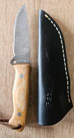 Scherp mes en zijn holster, Verzamelen, Militaria | Algemeen, Ophalen of Verzenden
