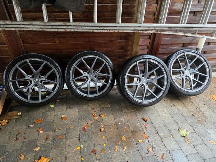 Set 20" Z-Performance ZP.09 met Falken Azenis RS820, Auto-onderdelen, Banden en Velgen, Banden en Velgen, Zomerbanden, 20 inch