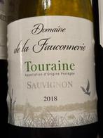 fles domaine de la Fauconnerie Touraine Sauvignon 2018, Verzamelen, Wijnen, Ophalen, Frankrijk, Nieuw, Witte wijn