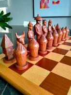 Spaans schaakspel in hout ., Enlèvement