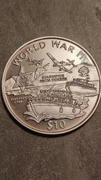 Liberia,10 Dollars 1997,1OZ 999% zilver proof.., Enlèvement ou Envoi, Autres pays, Monnaie en vrac, Argent