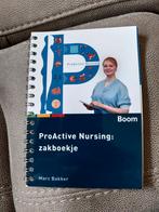 ProActive Nursing: Zakboekje, Boeken, Ophalen of Verzenden, Zo goed als nieuw, Marc Bakker