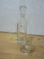 karaf en 2 glazen design vintage, Verzamelen, Glas en Drinkglazen, Ophalen, Zo goed als nieuw, Overige typen