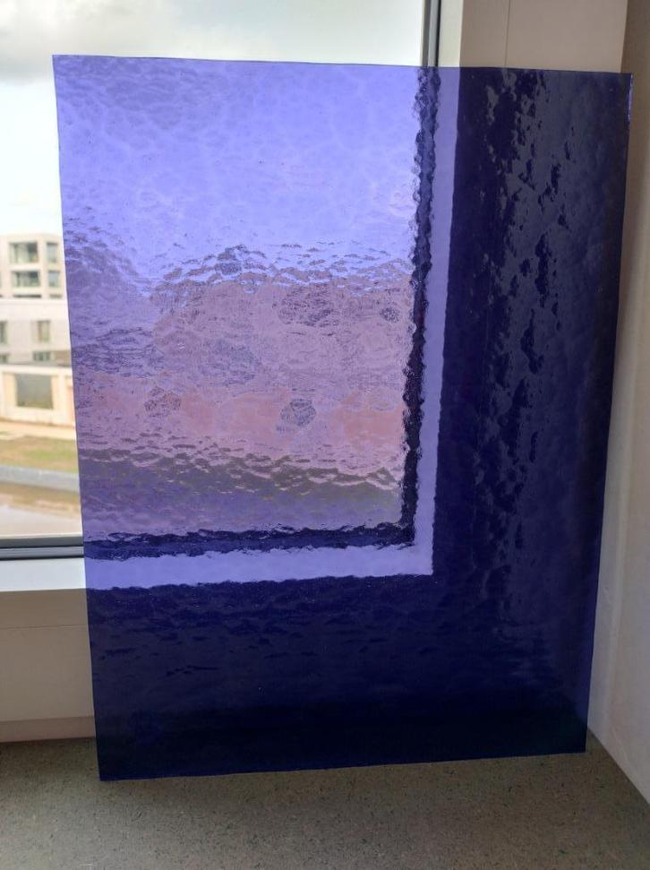 Gekleurde glasplaten, Doe-het-zelf en Bouw, Glas en Ramen, Nieuw, Glasplaat, Minder dan 80 cm, Minder dan 80 cm, Glas in lood