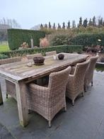 tuintafel teak, Tuin en Terras, Tuintafels, Ophalen, Gebruikt, Rechthoekig, Teakhout