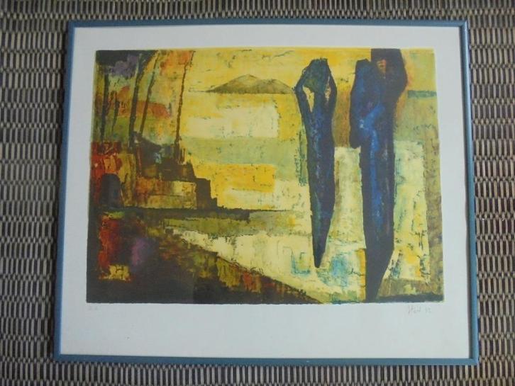 Nicolas de Stael    Litho  Abstracte voorstelling, Antiek en Kunst, Kunst | Litho's en Zeefdrukken, Verzenden