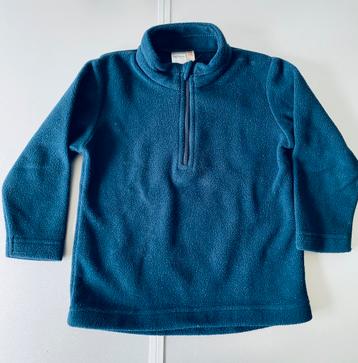 🍄 Fleece met korte rits ( 2 jaar). In zeer goede staat beschikbaar voor biedingen