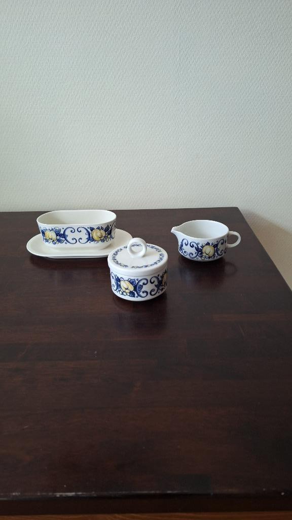 Villeroy & Boch CADIZ Luxemburg melkkan suikerpot schaal, Maison & Meubles, Cuisine | Vaisselle, Comme neuf, Autres types, Uni