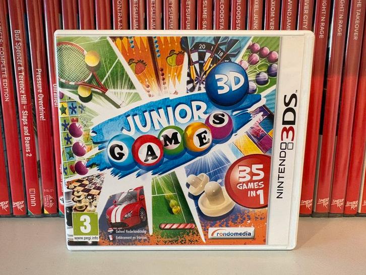 Junior Games (3DS), Games en Spelcomputers, Games | Nintendo 2DS en 3DS, Zo goed als nieuw, Ophalen of Verzenden