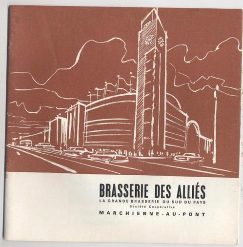 Brasserie des Allies. De grote brouwerij in het zuiden van h, Verzamelen, Biermerken, Gebruikt, Overige typen, Overige merken