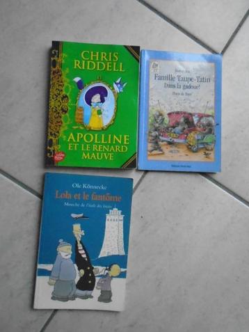 "MOI,LISE"NORD-SUD/"APOLLINE"POCHE/"LOLA"LOISIRS-8 ANS+, Enlèvement ou Envoi, Utilisé, BOS/RIDELL/KOMMECKE, Non-fiction