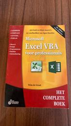 Wim de Groot - Excel VBA voor professionals, Boeken, Ophalen of Verzenden, Wim de Groot