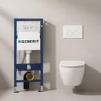 !! ACTIE !! Geberit up100 + Wc + drukplaat delta25, Doe-het-zelf en Bouw, Sanitair, Ophalen of Verzenden, Nieuw, Toilet