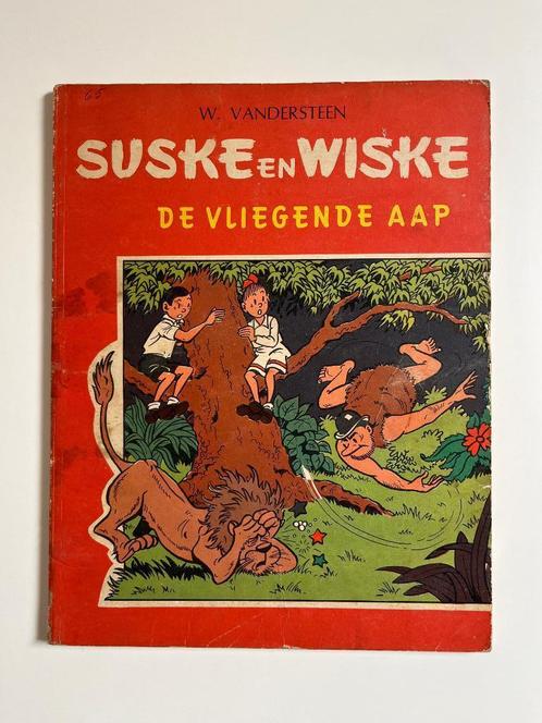Suske en Wiske 65 - De Vliegende Aap - 1966, Livres, BD, Envoi