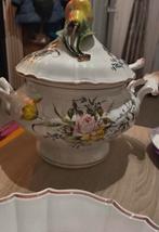 Superbe soupière ancienne avec son plateau et sa louche, Antiek en Kunst